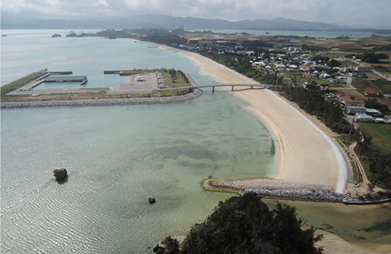 屋我地漁港海岸整備工事
